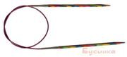 KNPR.21356 Knit Pro Спицы круговые Symfonie 6мм100см, дерево, многоцветный